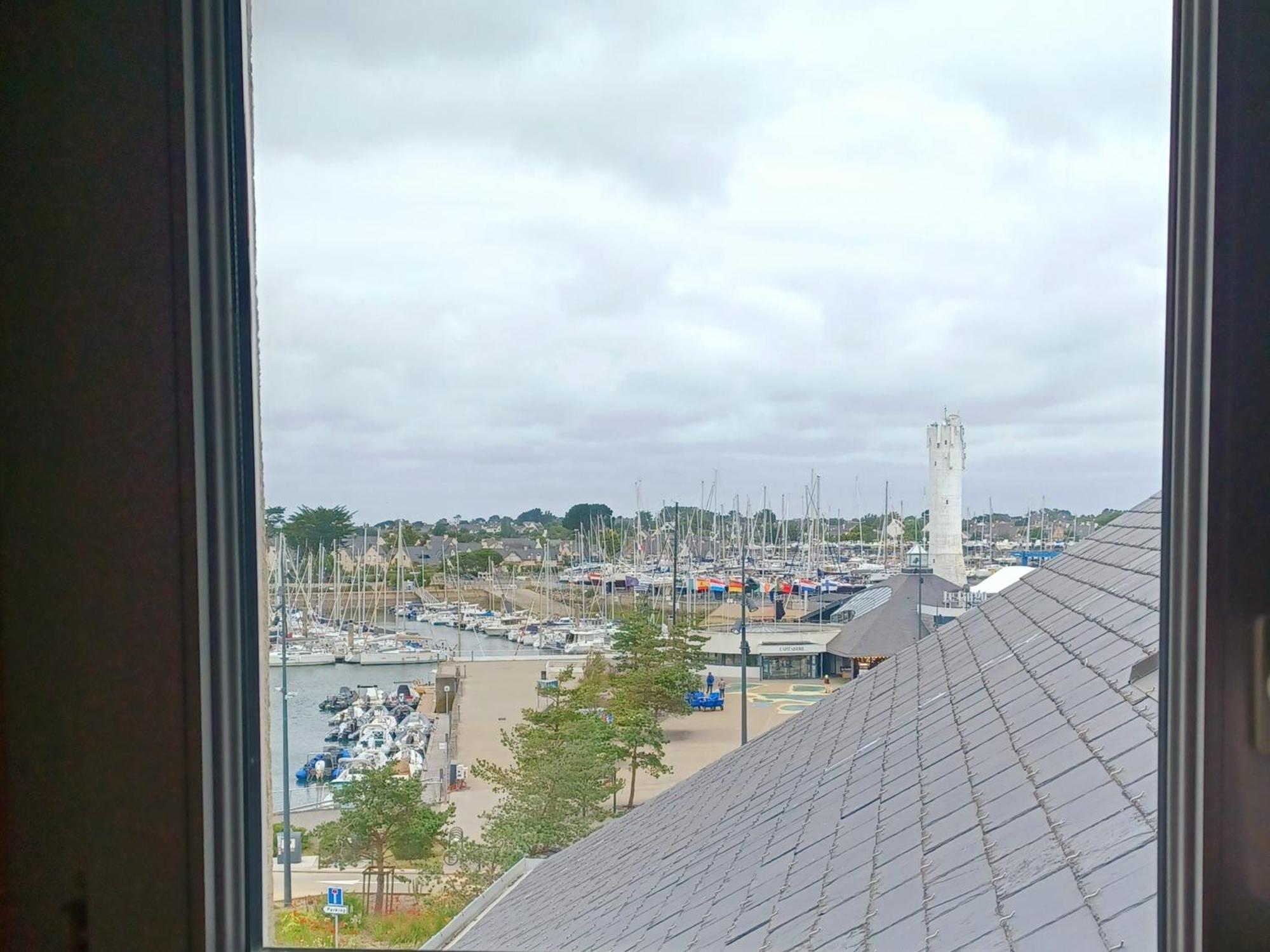 Appartement Duplex Familial Vue Mer, Proche Plage Et Commerces - Fr-1-639-125 Arzon Eksteriør billede