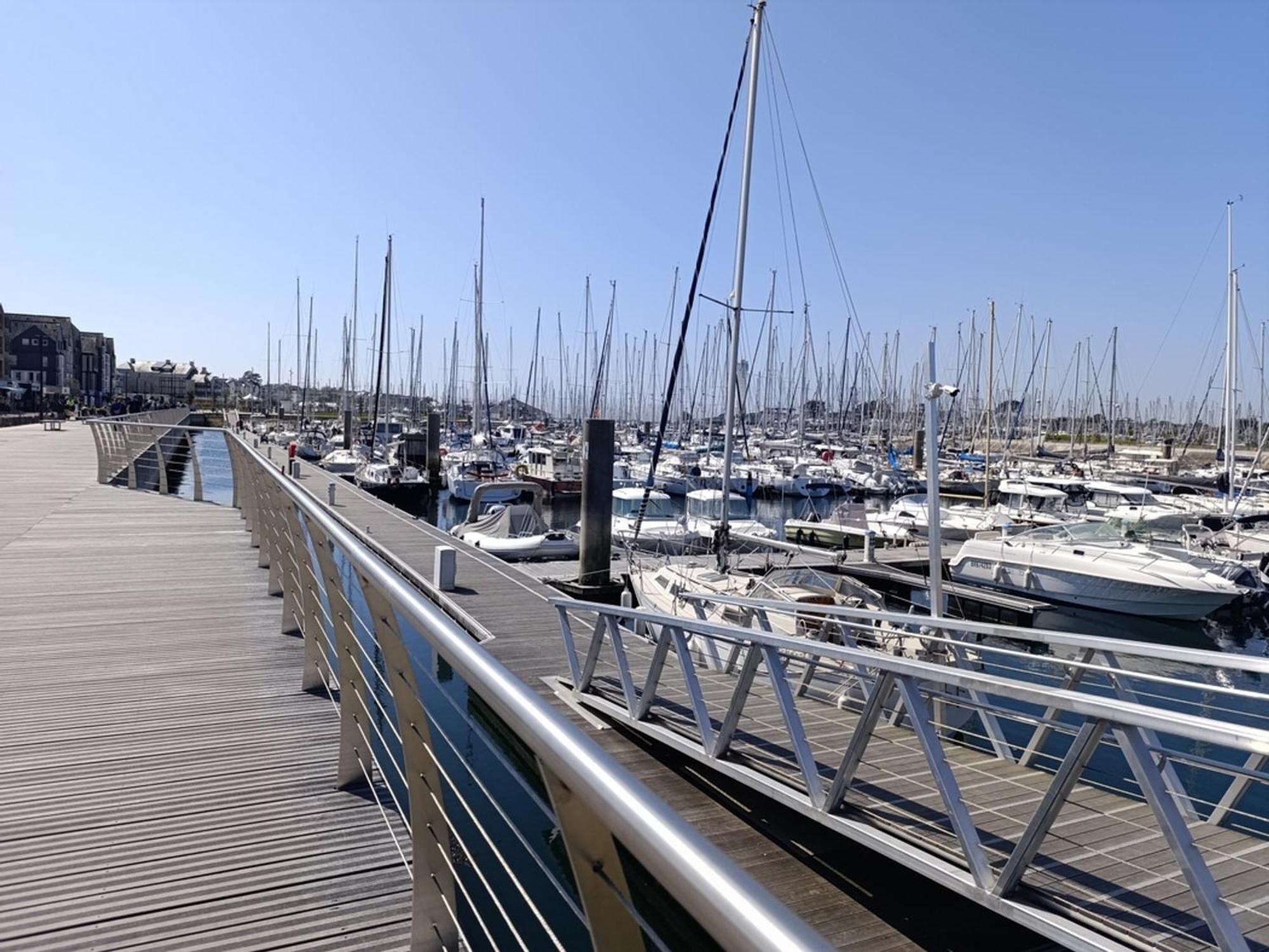Appartement Duplex Familial Vue Mer, Proche Plage Et Commerces - Fr-1-639-125 Arzon Eksteriør billede